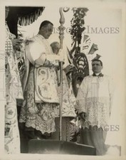 1926 Press Photo Papal Delegate Bonzano at Eucharistic Congress in Mundelein picture