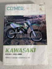 Used Clymer Service Repair Maintenance Manual M473-2 Kawasaki KX250 1992-2000 picture