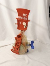 Original IDEAL Old Vintage 1961 MR MACHINE Wind Up Robot Toy Made In The USA picture
