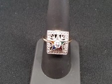 14kt Vintage Order Of The Eastern Star Ring picture