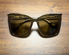 MCM Women’s Oversized Square Sunglasses Brown Tinted UV400 140mm picture