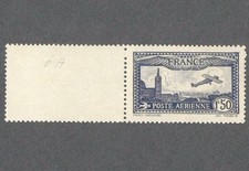 France 1930 Scott C6a Airmail 1.50fr Ultramarine Marseille MNH Aviation Stamp picture