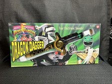 Vintage 1994 Bandai Power Rangers Dragon Dagger #2251 Green Ranger WORKS picture