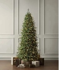 7.5 Ft Pre-Lit SMART SLIM Grand Duchess Twinkling Balsam Fir LED Tree T26 picture
