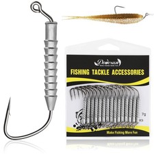 15pcs Hover Rig Swimbait Jigheads for Bass Walleye Swimbait Size 1/16 1/8 1/4 oz picture