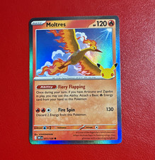 Moltres 011/128 30th Anniversary Celebrations Holo - Pokemon TCG Eng picture
