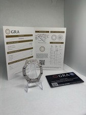 GRA Certified Moissanite - Casio GShock GA-2100 Bezel Mod - VVS1 Silver picture