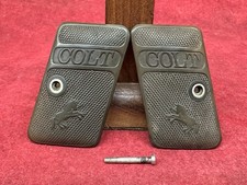 Colt Model 1908 Vest Pocket 25 ACP Factory Hard Rubber Grips 25ACP VP Grip Screw picture