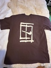 Carlos Alcaraz Travis Scott Nike Court Cactus Logo  Tee Brown Mens LG  US Open picture