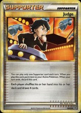Judge Uncommon Unleashed 78/95 Supporter Pokemon Card picture