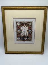 Arthur Szyk The United States of America 1945 Vintage Lithograph Framed Print picture