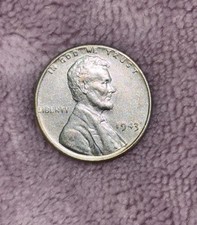 Centavo Lincon  1943 Steel picture