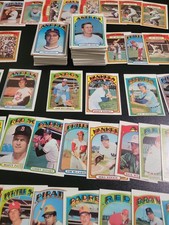 1972 Topps Baseball Lot - EX or Better - 203 Different - Great Quality Starter picture