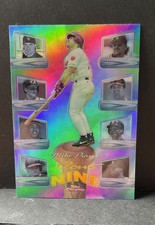 1998 Topps Chrome - Clout Nine Mike Piazza #C2 Refractor picture