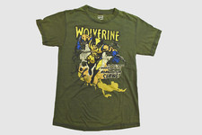 Marvel Wolverine Youth Boys Adamantium Time Burnout Shirt New Small (8) picture