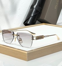 DITA Hyperlux-2000 DTS197 Luxury Sunglasses 58-13-137 Rimless Titanium Frame NIB picture