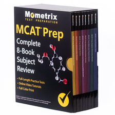MCAT Prep Complete 8-Book Subject Review 2027-2028 - Full-Length Practice Tests picture