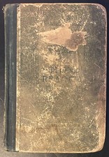 1883 ANTIQUE BOOK Indiana State Series Second Reader Chas. H. Allen  US picture