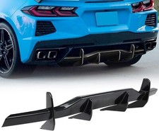 CARBON FLASH C8 Rear Bumper Diffuser Fit for Corvette C8 Stingray Z51 2020-ON picture