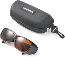 Laser Safety Goggles 180nm–532nm & 900nm–1080nm OD5+ Protective Glasses Case picture
