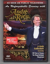 An Unforgettable Evening With Andre Rieu (3 DVD)  (2011)  As seen on PBS picture