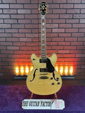 2005 Washburn HB35 Semi-Hollow Electric Guitar- Natural Gloss - w/ Hard Case picture