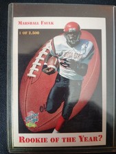 1994 Classic NFL Draft - Rookie of the Year? Contest Marshall Faulk #19 (RC) picture