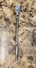 NICE Snap On SF80A Dual 80 Chrome 1/2” Drive Flex Head Ratchet picture