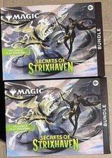 Lot of (2) Secrets of Strixhaven Magic: MTG Bundle Boxes NEW FACTORY SEALED picture