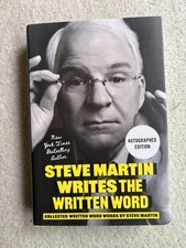STEVE MARTIN autographed signed WRITES THE WRITTEN WORD 2025 HC Book IN HAND New picture