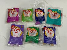 VTG 1998 TY Beanie Babies Mcdonald’s Happy Meal Toys Lot Of 7 New 1 3 4 5 6 8 9 picture