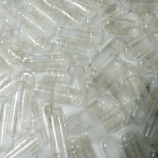 10,000pcs Size 000 Empty Gelatin Capsules Joined/Separated Kosher Clear White picture