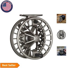 RUN Fly Fishing Reel - Lightweight Carbon Fiber Drag & Large Arbor - 5/6 Wt picture