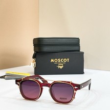 MOSCOT DOLT Sunglasses Designer Eyewear 46-23-145 Clip-On Style picture