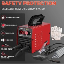 Soldadora Electrica Portatil Inversor 250A 110v / 220v Maquina D . in Red Color picture