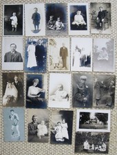 LOT OF 40 VINTAGE VARIOUS RPPC REAL PHOTO POSTCARDS picture