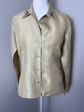 vintage liz claiborne silk blouse picture