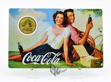 Coca‑Cola Vintage Picnic 1/1000 Oz 999 Gold Medal picture
