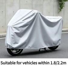 Motorcycle Cover Universal Waterproof Rain Dust Scooter Protect Outdoor Cover US picture