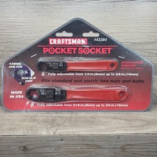 NOS SEARS Craftsman USA 2 pc. 6