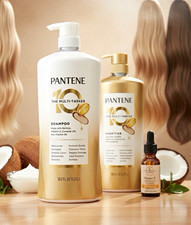 Pantene 10 The Multi-Tasker Moisturizing Smoothing Shampoo 38.2 fl oz picture