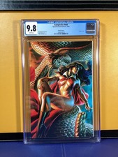 VAMPIRELLA #666L 1:15 CGC 9.8 VIRGIN VARIANT DYNAMITE CVR BY: FELIPE MASSAFERA picture