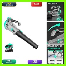 Litheli E1-BRBC 20V Cordless Leaf Blower 350 CFM 85 MPH 4.0Ah Battery picture