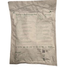 Urinary Drainage Bag w/ Anti-Reflux Chamber Large 2000ml Capacity 5Ct 154002 picture