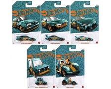 2024 Hot Wheels 56th Anniv. Pearl & Chrome F Case (5 Cars Set) HDH54-956F-7F picture