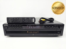 *SERVICED* NEW BELTS Sony CDP-CE375 5-Disc CD Changer Optical Remote Fast Ship picture