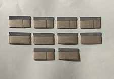 10 GEM “Ted Pella” Stainless Steel Single Edge Razor Blades Coated 3 Facet New picture