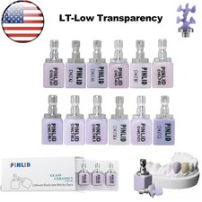 US 5Pcs Dental LT C14 Emax Glass Ceramic Lithium Dislicate Blocks CEREC CAD/CAM picture