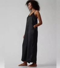 Athleta Calm cool romper- Small - black- New picture