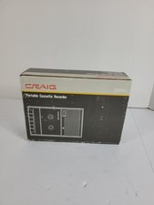 New Old Stock Vtg Craig Portable Cassette Recorder J109A New Open Box picture
